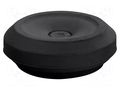 Grommet; elastomer thermoplastic TPE; black; -25÷35°C; 8÷17mm HENSEL HENSEL-LDM-25-B