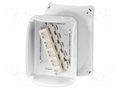 Enclosure: junction box; X: 155mm; Y: 210mm; Z: 92mm; IP66,IP67; grey HENSEL HENSEL-KF-1616-G