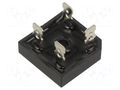 Bridge rectifier: single-phase; Urmax: 200V; If: 25A; Ifsm: 350A DC COMPONENTS GBPC2502-DC