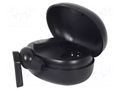 Wireless headphones with microphone; black; USB C; 20Hz÷20kHz GEMBIRD TWS-ANC-MMX