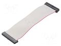 Ribbon cable with IDC connectors; Tape ph: 1mm; Contacts ph: 2mm CONNFLY DS1052-01-40MA2015