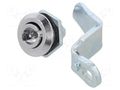 Lock; cast zinc; 45mm; Kind of insert bolt: double-bit insert ELESA+GANTER GN115-VDE-45