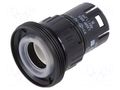 Switch: body; 16mm; Stabl.pos: 1; IP65; 61; Pos: 2; plastic; Ø16.2mm EAO 61-1140.0