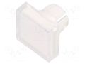 Actuator lens; 22mm; 61; transparent; plastic; Dim: 15.3x15.3mm EAO 61-9321.7
