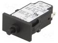 Circuit breaker; Urated: 240VAC; 48VDC; 0.4A; SPST; Poles: 1; MCB SCHURTER T11-614-0.4A