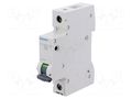 Circuit breaker; 230/400VAC; Inom: 4A; Poles: 1; Charact: B; 10kA SIEMENS 5SL4104-6
