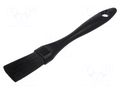 Brush; ESD; L: 190mm; Bristle len: 45mm; 22mm; 0.1÷10GΩ SOLDER PEAK BRUSH-002