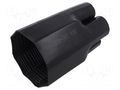 Cable breakout; 135/51.5mm; black; AK; No.of term: 4 RADPOL TKP4K135515114C1