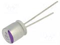 Capacitor: polymer; 180uF; 16VDC; THT; ±20%; Body dim: Ø8x9mm; 5000h PANASONIC 16SEPC180MX