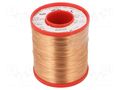 Coil wire; single coated enamelled; 0.4mm; 1kg; -65÷180°C INDEL DNE0.40-1.00