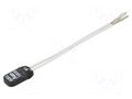 Sensor: thermostat; NC; 120°C; 2.5A; 250VAC; cables; IP00; 0.06m TOMIC AM01-120
