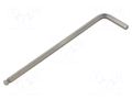 Wrench; hex key,spherical; HEX 4mm; Overall len: 110mm; long BAHCO SA.SS324-4