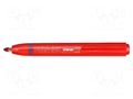 Marker: permanent; red; Dura-Ink 20; Tip: round MARKAL MAR-96576-RD