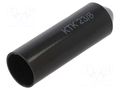 Heat shrink cap; glued; 23mm; L: 85mm; black; 120°C RADPOL KTK-23/8