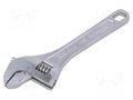 Wrench; adjustable; Jaw capacity: 24mm; Overall len: 150mm BETA BE111E/150