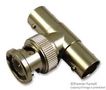 BNC TEE ADAPTER, 1 X PLUG-2 X JACK 5-1634532-1