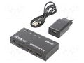 Splitter; 3D,Dolby-True HD,DTS-HD,Full HD 1080p,LPCM; black SAVIO SAVKABELCL-42