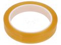 Tape: packaging; ESD; L: 65.8m; W: 18mm; Thk: 0.06mm; colourless DESCO EUROPE SCS-242294
