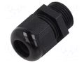 Cable gland; without nut; M20; 1.5; IP68; polyamide; black TE Connectivity 1SNG601057R0000