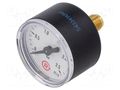 Manometer; 0÷2.5bar; G 1/8",rear connection; 40mm; Temp: -20÷60°C PNEUMAT 110.43-K