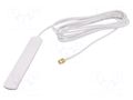 Antenna; 2G,3G,4G,GSM,LTE; 2.2dBi,3dBi,4dBi; glued; 116x22x6.7mm 2J Antennas 5024PW300LL100WSMA