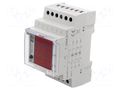 Ammeter; digital,mounting; 0÷5A; True RMS; for DIN rail mounting F&F DMA-3-CT