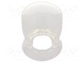 Cover; 45; Ø42x49mm; silicone; Body: transparent EAO 45-542.1K00