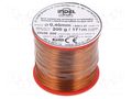 Coil wire; double coated enamelled; 0.4mm; 0.2kg; -65÷200°C INDEL DN2E0.40-0.20