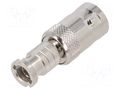 Adapter; BNC female,HD-BNC male; Insulation: PTFE; 75Ω; brass AMPHENOL RF 031-70540-12G