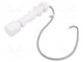 Sensor: liquid level; -20÷80°C; OUT: NO; IP67; polypropylene; 0.5m CARLO GAVAZZI ILU2