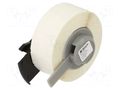 Label; white; 9.53mm BRADY M6-82-499