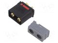 Connector: DC supply; plug; male; QS; 210A; 500V; PIN: 2; straight DONGGUAN QS ELECTRONIC TECH CO.,LTD QS10P-L-M