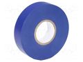 Tape: electrical insulating; W: 19mm; L: 20m; Thk: 0.13mm; blue; 160% PARTEX PA-IT-1-6