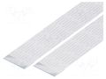 FFC tape; Cores: 24; Tape ph: 1mm; L: 203mm; 1A; 60V; FFC10-TIN GCT 10-24-A-0203-C