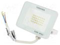 Lamp: LED flood light; 230VAC; 20W; cool white; 120°; 6500K; IP65 TOSHIBA LED LIGHTING 4711112388585