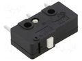 Microswitch SNAP ACTION; 3A/250VAC; 3A/30VDC; without lever DIPTRONICS MS2-5P1HGV