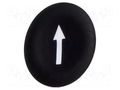 Actuator lens; 22mm; Harmony XB4; Actuator colour: black SCHNEIDER ELECTRIC ZBA335