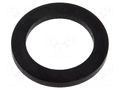 Gasket; NBR caoutchouc; Thk: 1.5mm; Øint: 11.8mm; PG7; black TE Connectivity 1SNG609045R0000