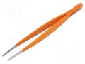 Tweezers; 150mm; Blade tip shape: flat; universal BETA BE994PL