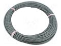 K-type compensating lead; Insulation: fiberglass; Cores: 2 HELUKABEL HELUKABEL-48213