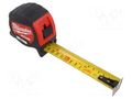 Measuring tape; L: 5m; measure Milwaukee MW-4932471626