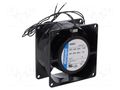 Fan: AC; axial; 80x80x38mm; 26m3/h; slide EBM-PAPST 8850N