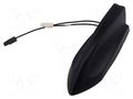 Antenna; automotive,SHARK; AM,DAB,FM; universal; 210mm; 12VDC MTA 7677500