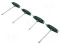 Wrench: Torx®-set; TX10,TX15,TX20,TX25,TX30,TX40; 6pcs. WIHA WIHA.45622