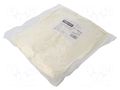 Cleanroom acces: protective gloves; white; nitryl; M; ESD; 50set ANTISTAT ATS-602-0411