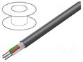 Wire; Xtra Guard® 1; 4x18AWG; unshielded; 300V; 30.5m; Cu; stranded ALPHA WIRE 5064C-SL005