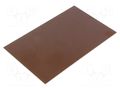 Laminate; FR4,epoxy resin; 1mm; L: 160mm; W: 100mm BUNGARD FR4100X160X10/7000