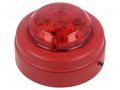 Signaller: lighting; flashing light; red; 9÷60VDC; IP21C,IP65 EATON ELECTRIC SOLX/RF/RL/R/S-RF
