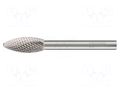 Rotary burr; Ø: 8mm; L: 65mm; metal; Working part len: 20mm; rod 6mm ALPEN-MAYKESTAG ALP.790606108100