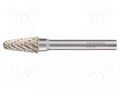 Rotary burr; Ø: 12mm; L: 70mm; aluminium; Working part len: 25mm ALPEN-MAYKESTAG ALP.789906112100